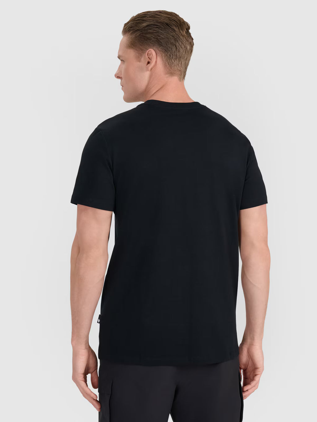 T-shirt regular z nadrukiem męski