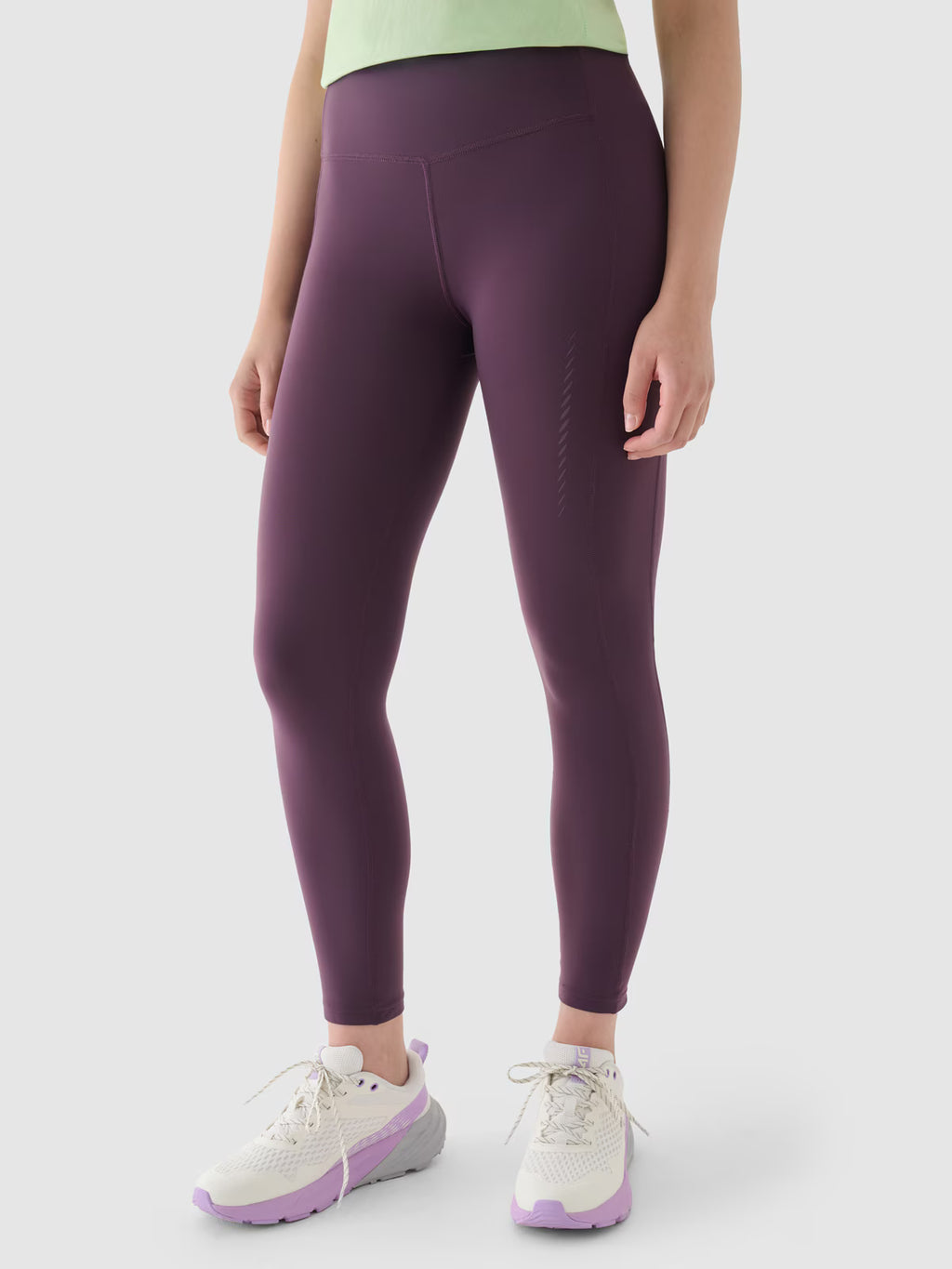 Legginsy do biegania z wysokim stanem damskie