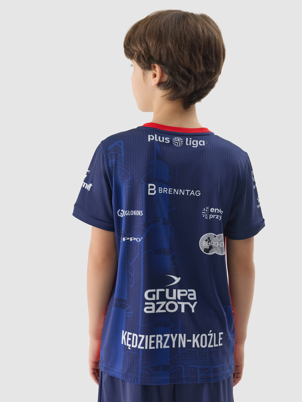 Koszulka replika wyjazdowa z sezonu 2023/24 dziecięca 4F x Grupa Azoty ZAKSA KK