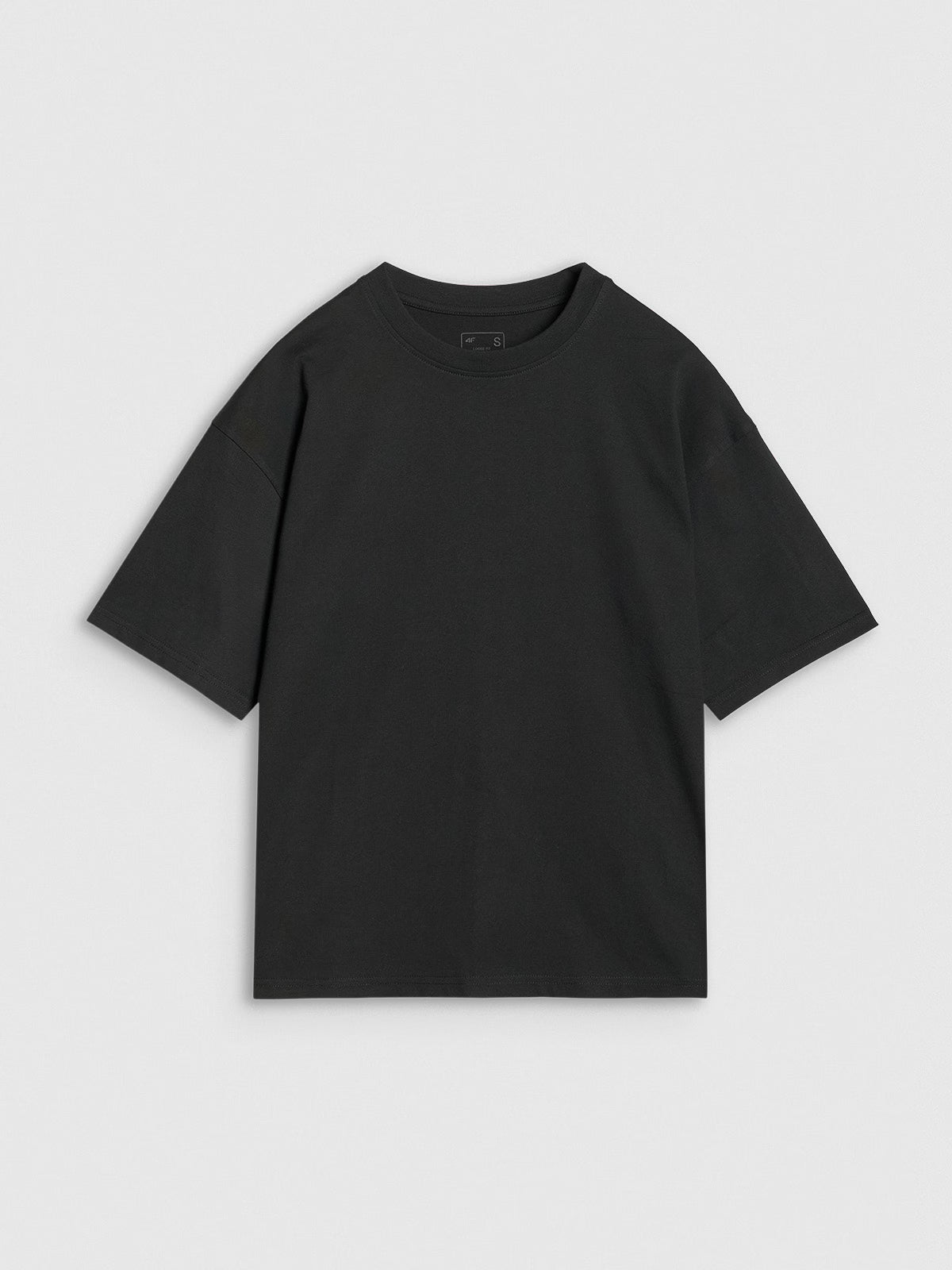 T-shirt oversize z nadrukiem damski