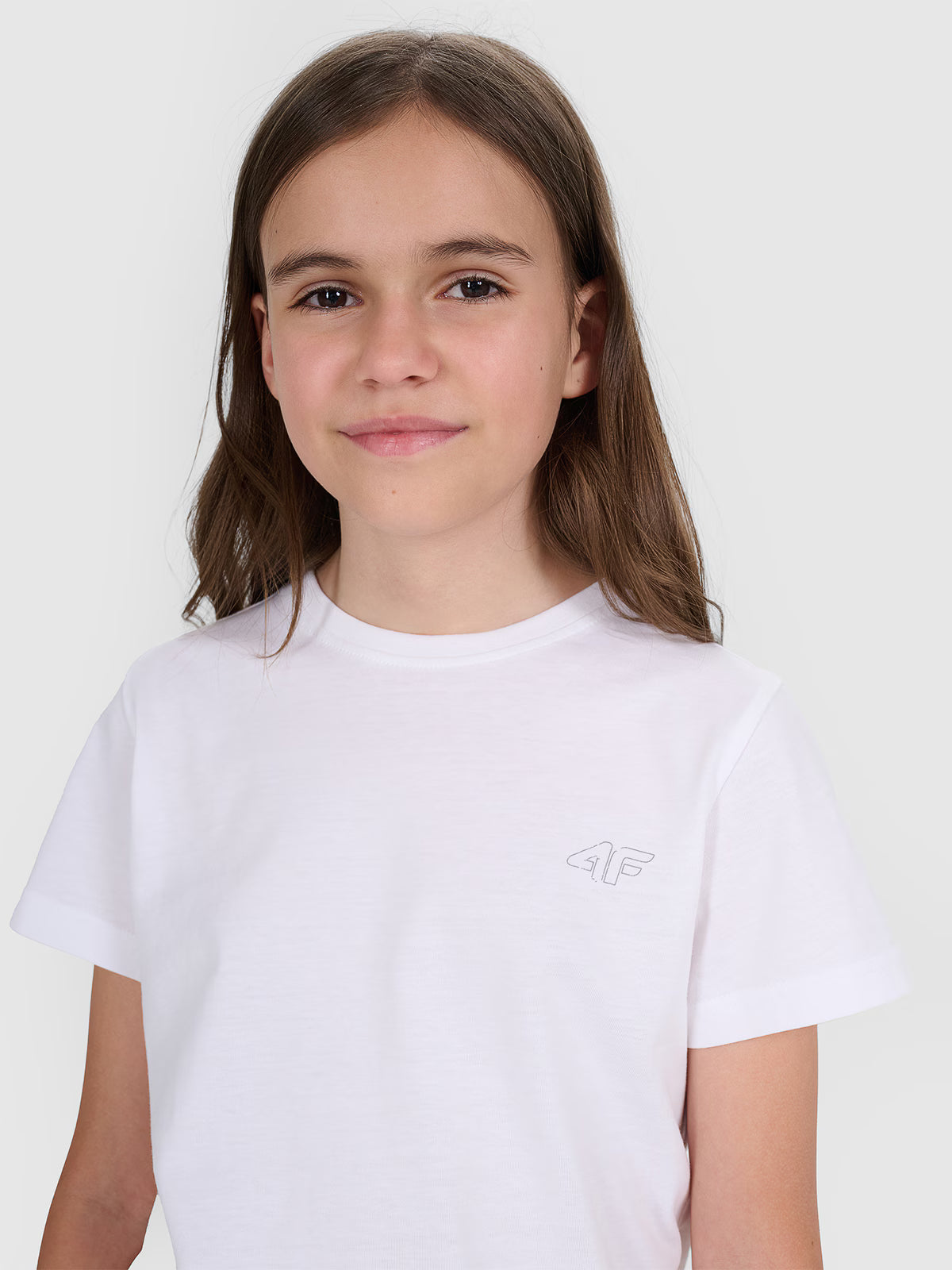 T-shirt regular gładki (2-pack) dziecięcy