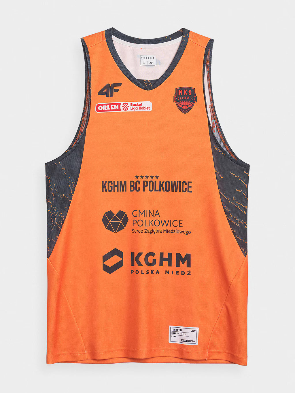 Koszulka meczowa replika domowa z sezonu 2024/25 damska 4F x MKS Polkowice
