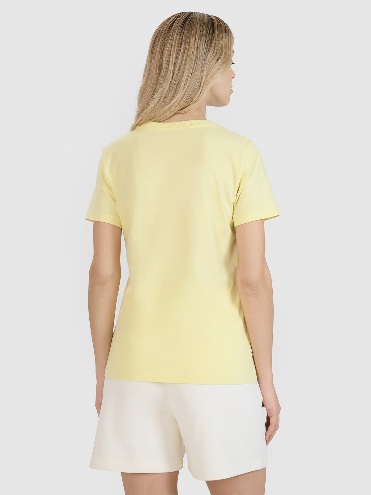 T-shirt regular z nadrukiem damski