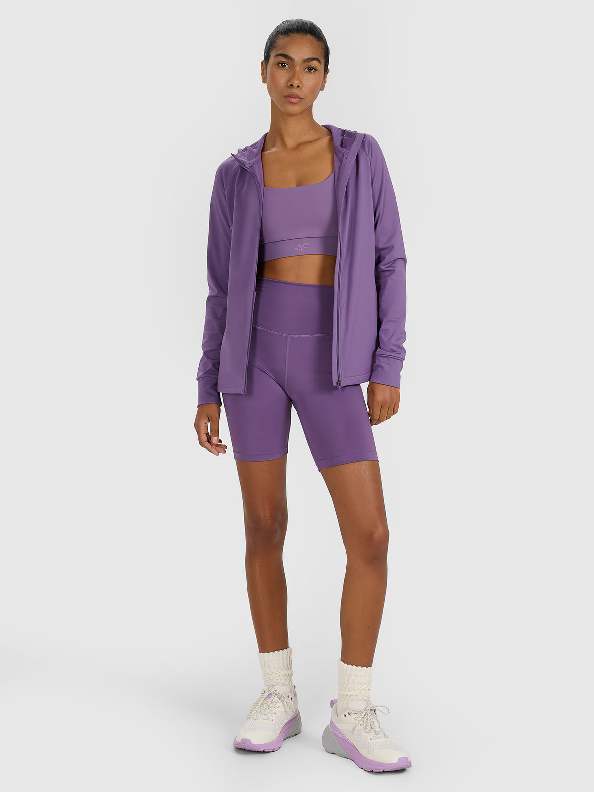 Bluza treningowa regular szybkoschnąca damska