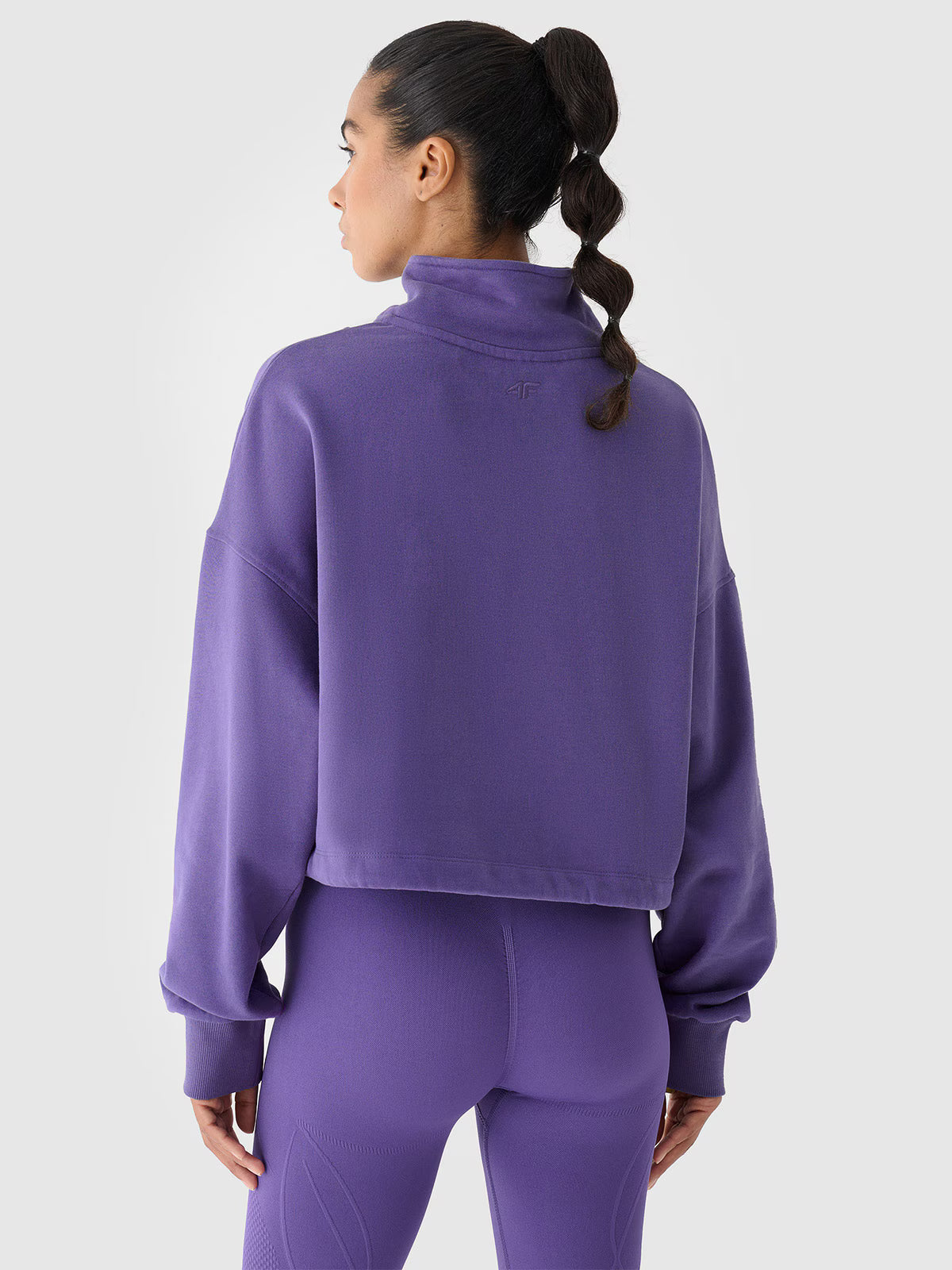 Bluza dresowa bez kaptura damska 4F x Anna Lewandowska