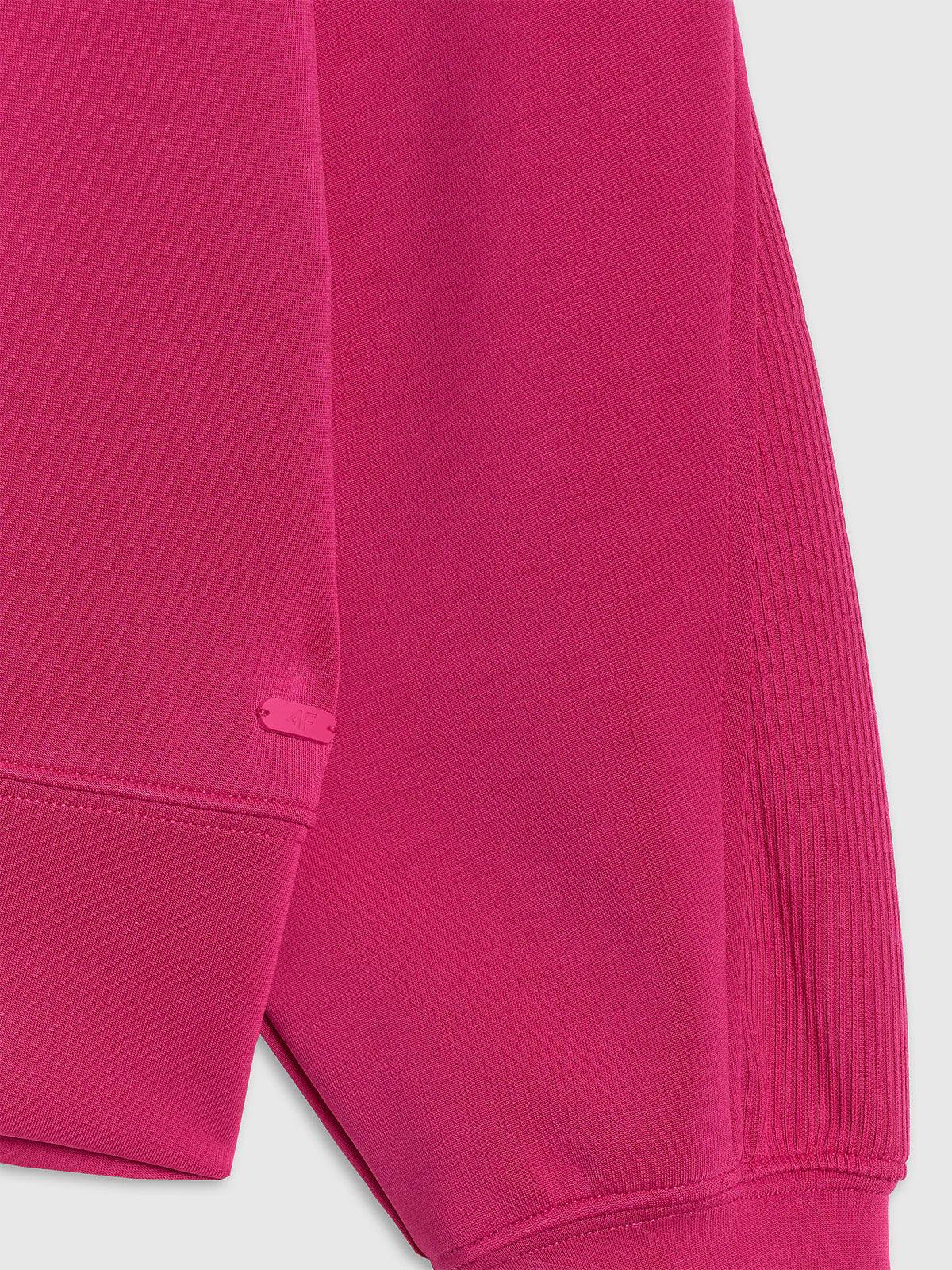Bluza dresowa rozpinana z modalem damska