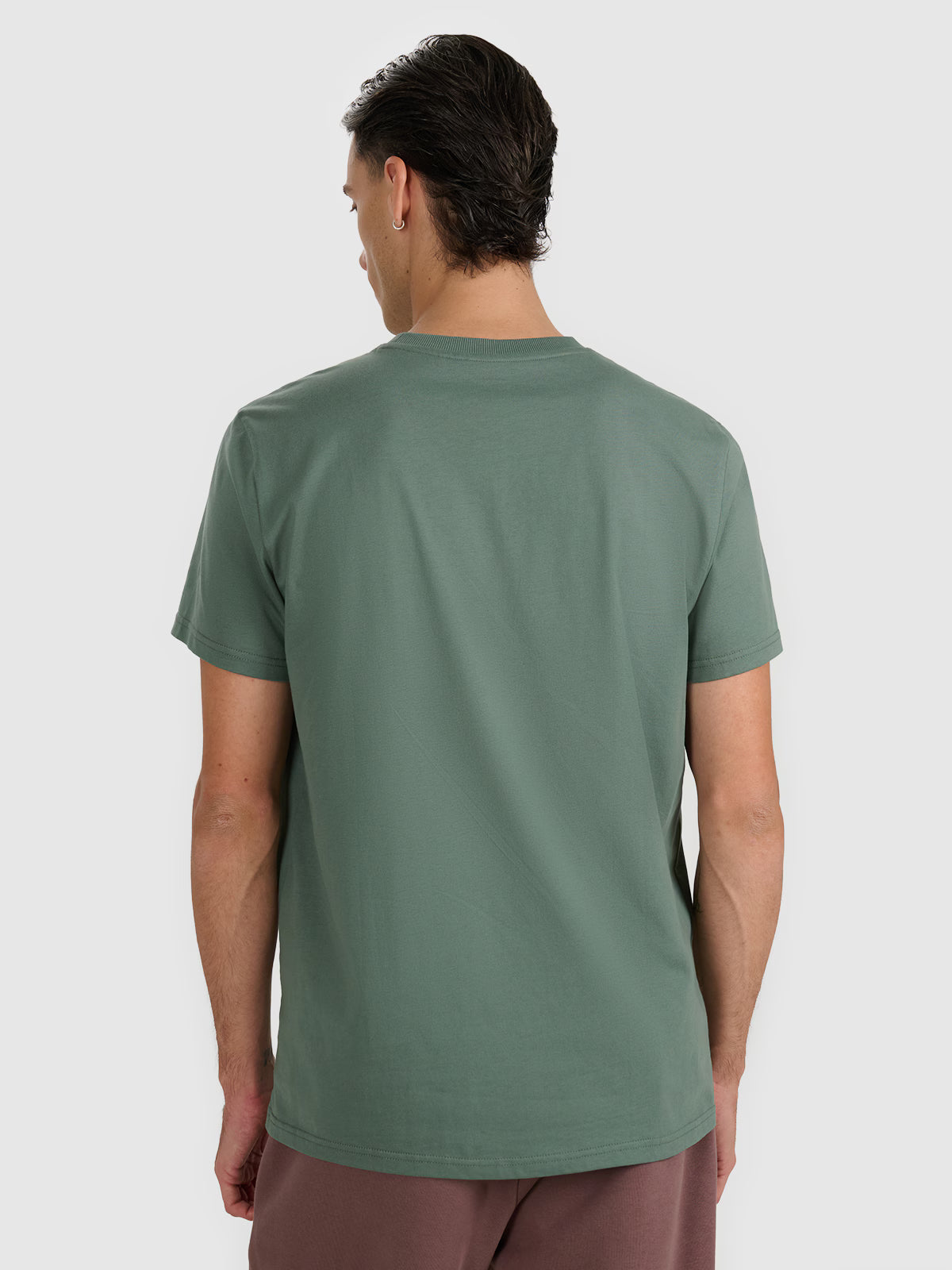 T-shirt regular z nadrukiem męski