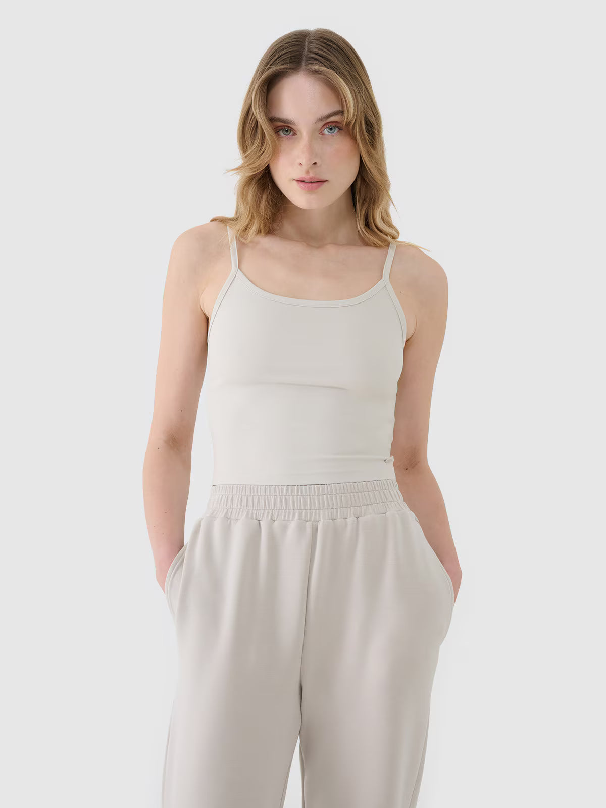 Crop-top slim damski