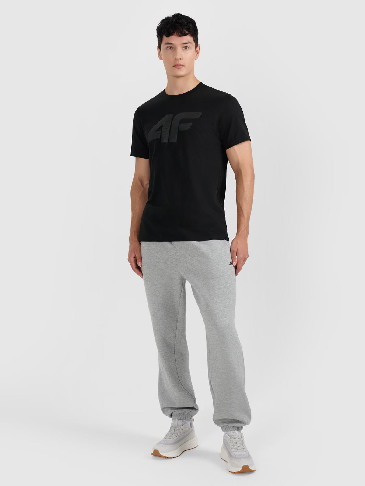 T-shirt regular z nadrukiem męski