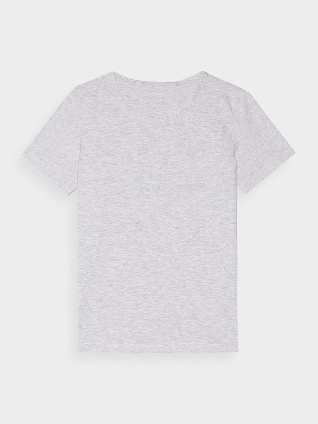 T-shirt slim gładki damski