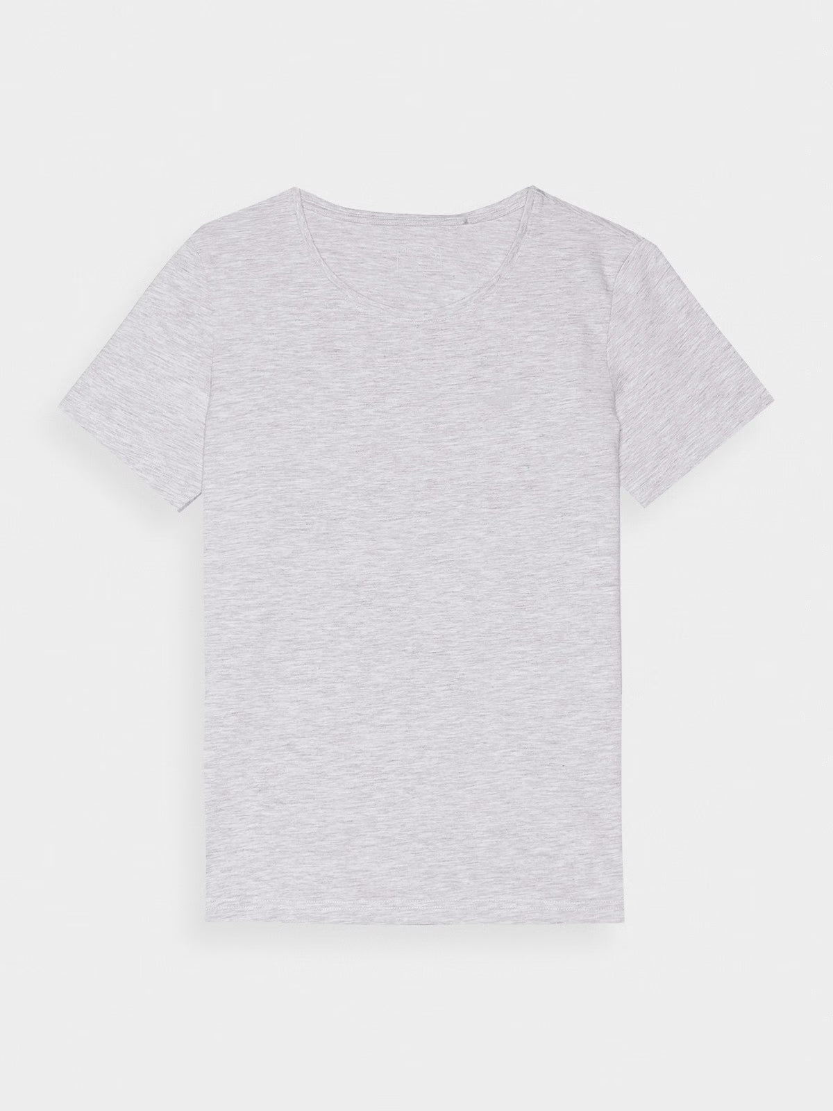 T-shirt slim gładki damski