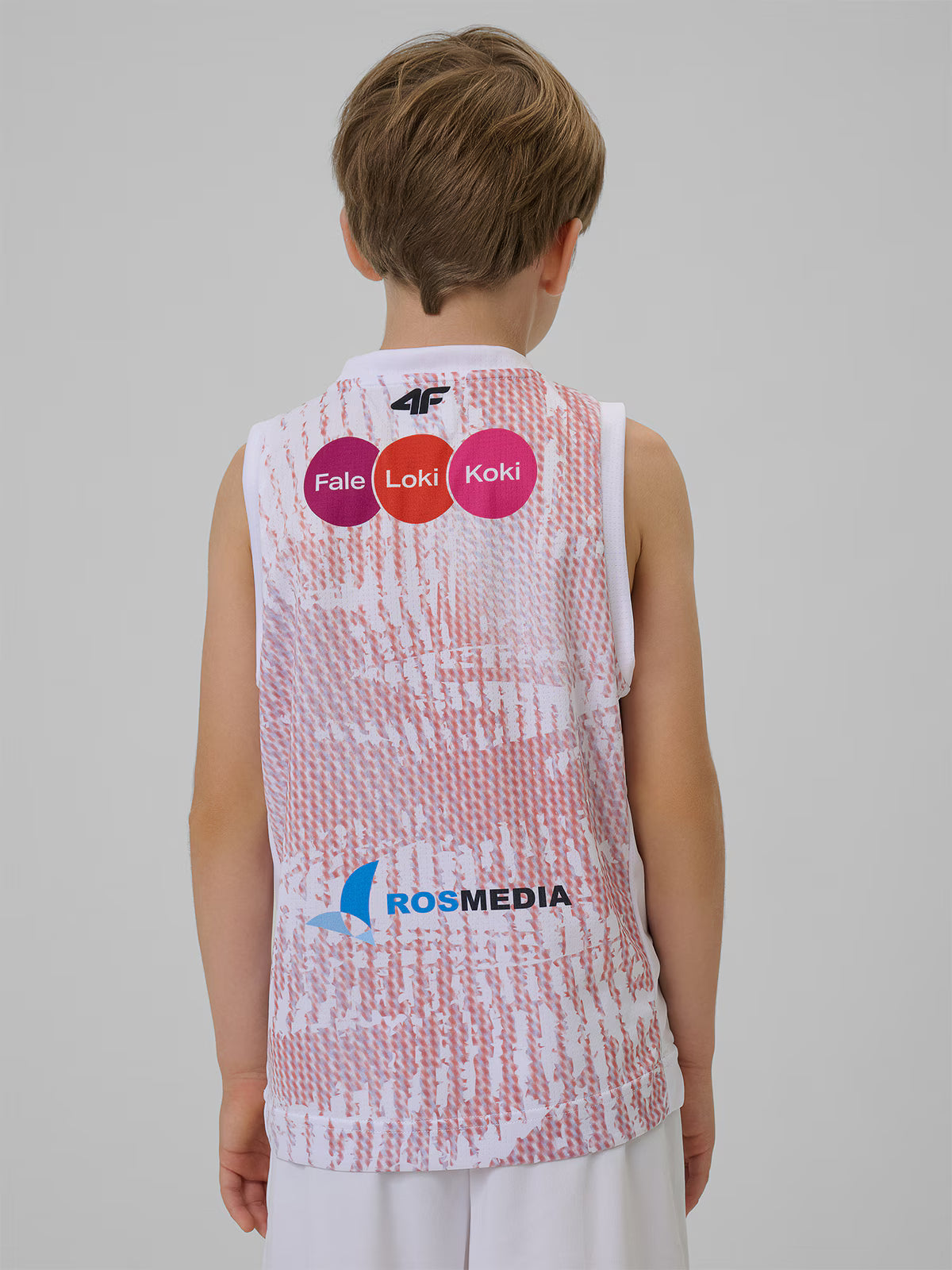 Koszulka meczowa replika wyjazdowa z sezonu 2025/26 dziecięca 4F x KS Basket 25 Bydgoszcz