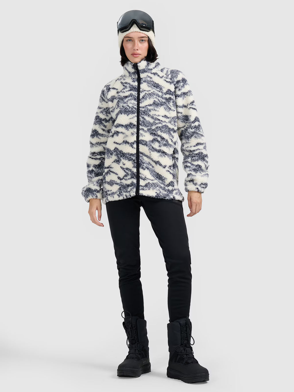 Polar sherpa oversize ze stójką uniseks