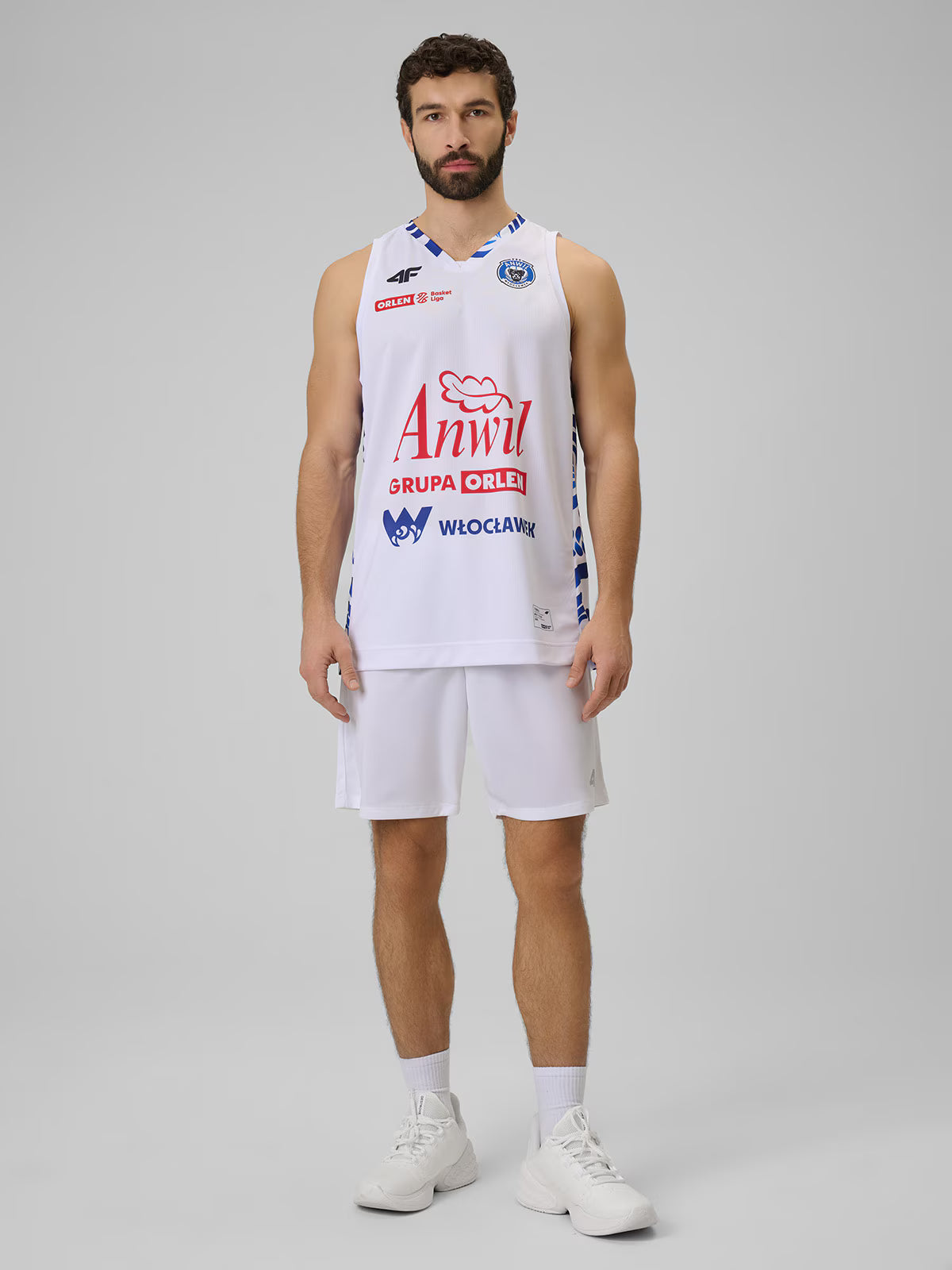 Koszulka meczowa replika wyjazdowa z sezonu 2025/26 męska 4F x Anwil Włocławek