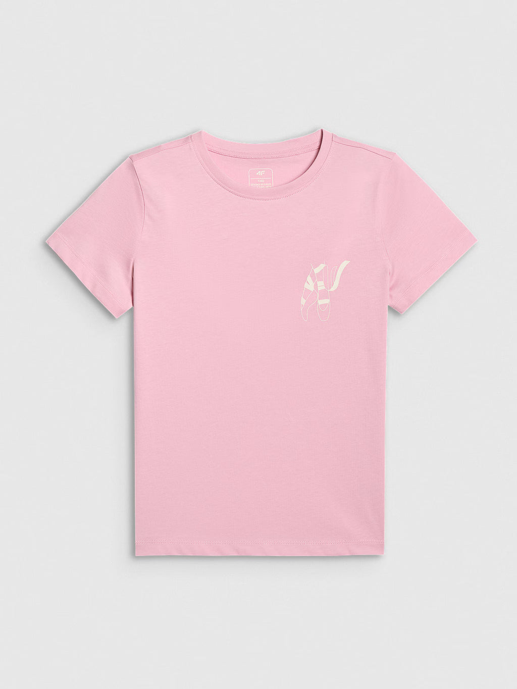 T-shirt regular z nadrukiem dziewczęcy