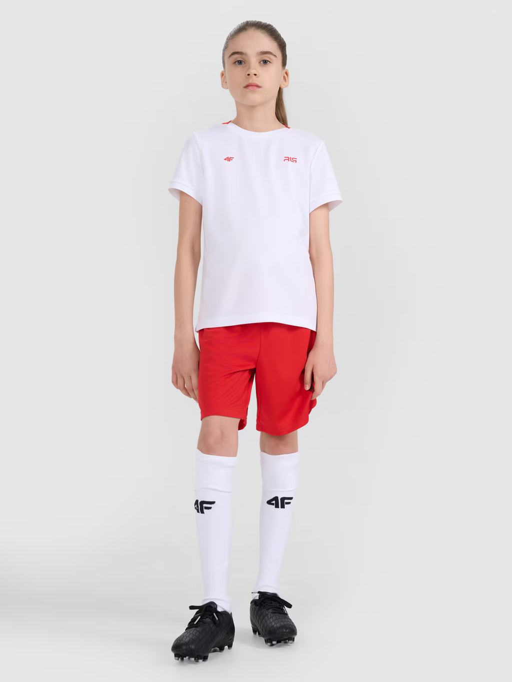 Spodenki sportowe dziecięce 4F JUNIOR x Robert Lewandowski
