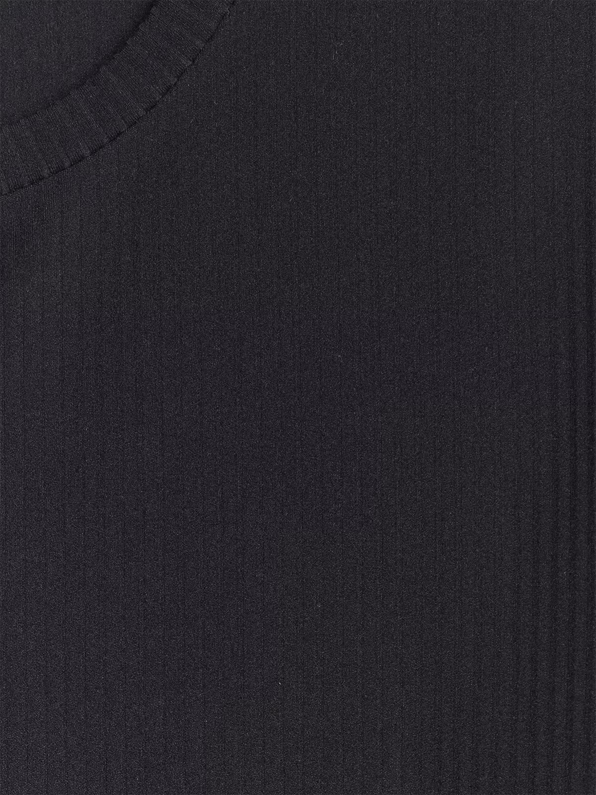 Longsleeve slim z prążkowanej dzianiny damski