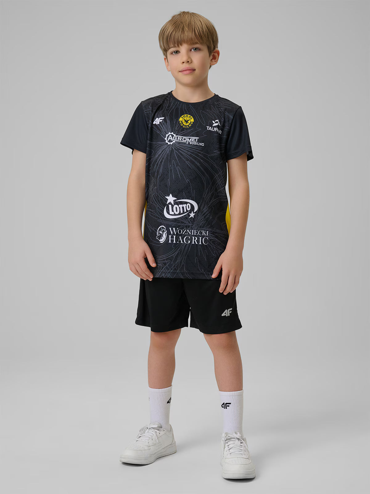 Koszulka meczowa replika domowa z sezonu 2025/26 dziecięca 4F x Sokół & Hagric Mogilno