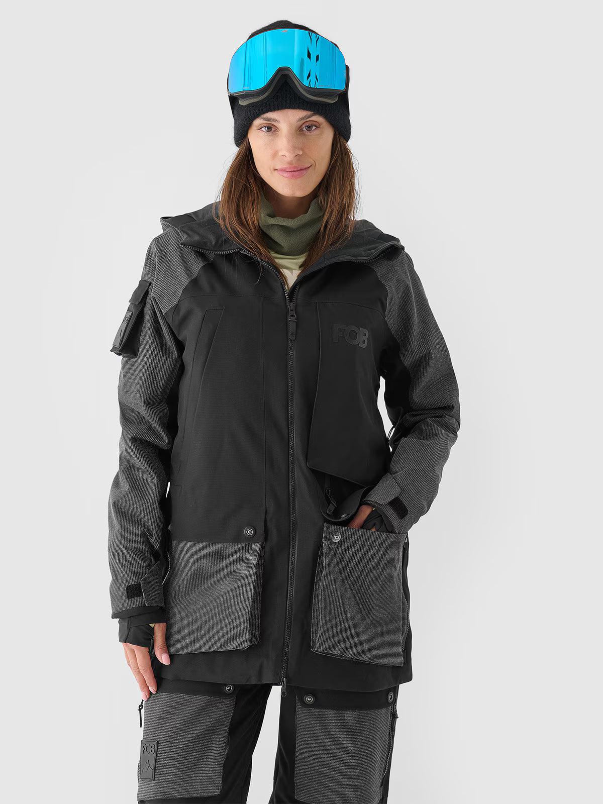Kurtka snowboardowa membrana 10000 damska
