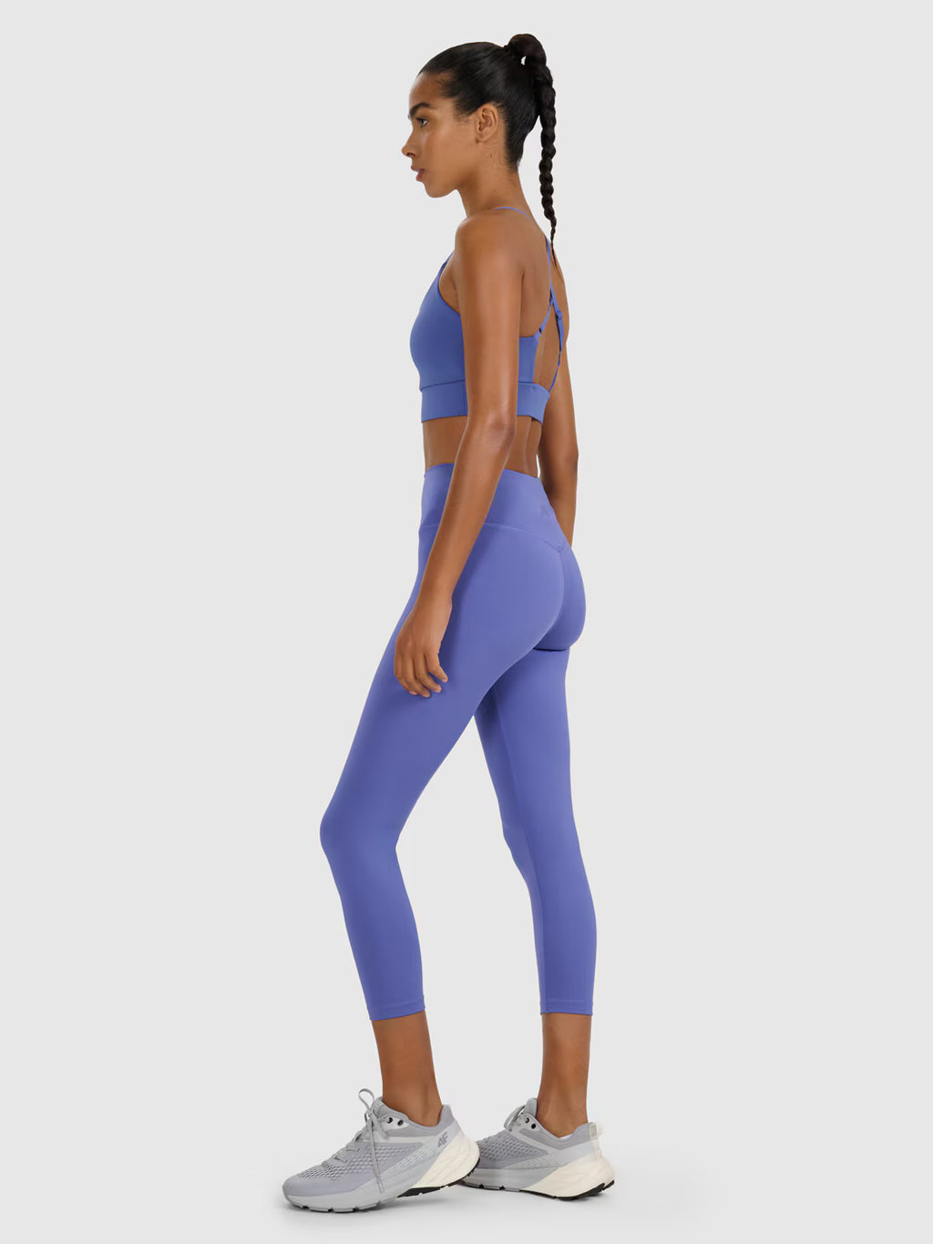 Legginsy treningowe 7/8 z wysokim stanem damskie