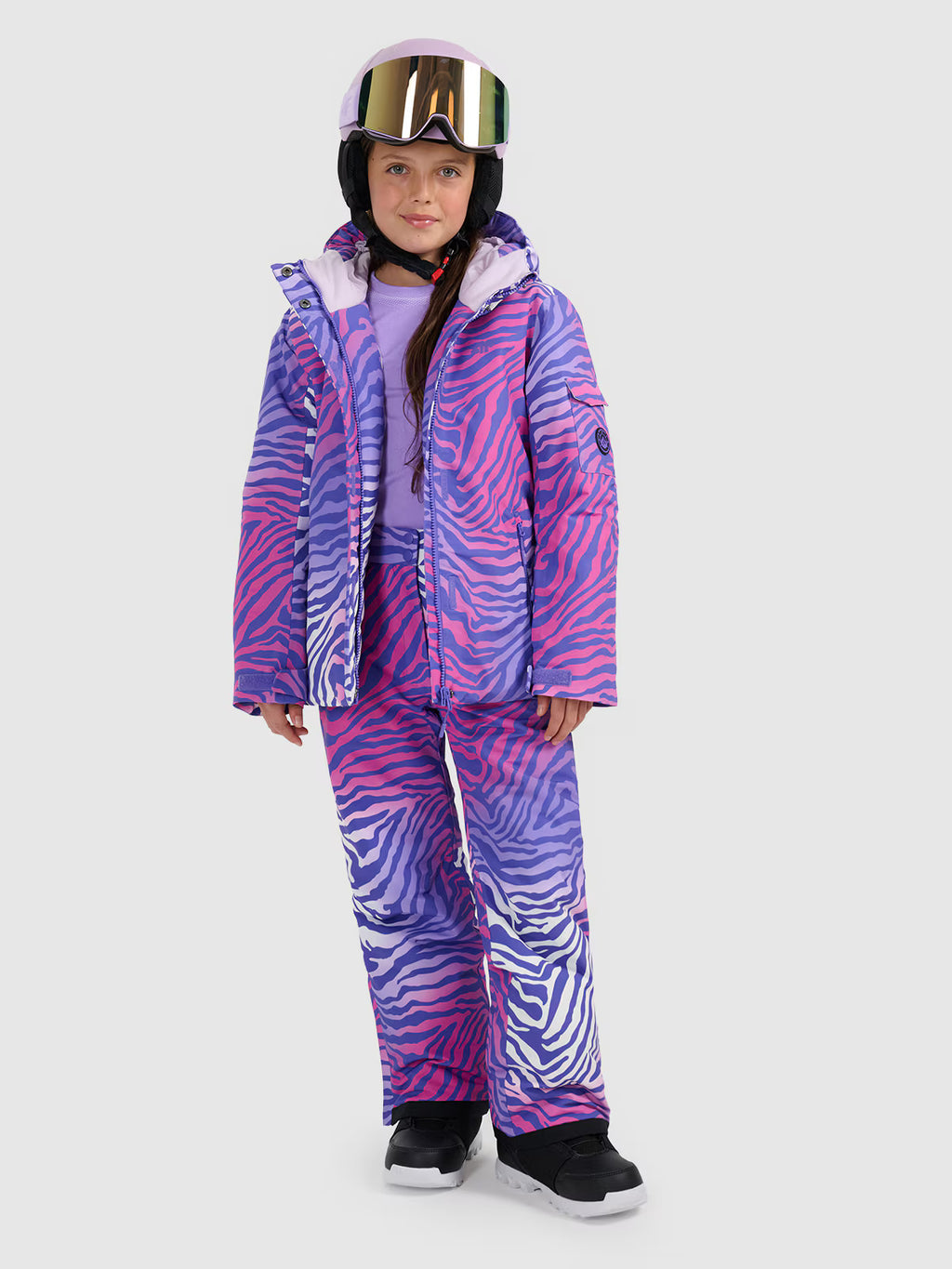 Spodnie snowboardowe membrana 10000 dziewczęce