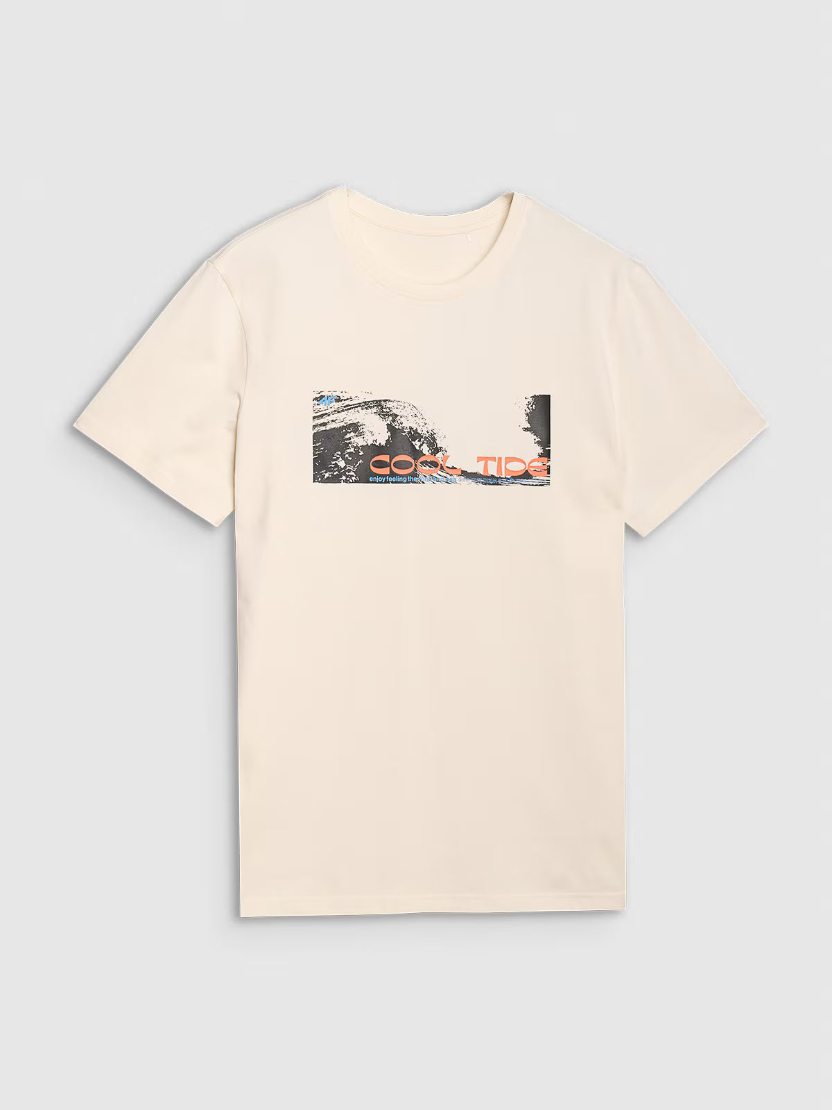T-shirt regular z nadrukiem męski