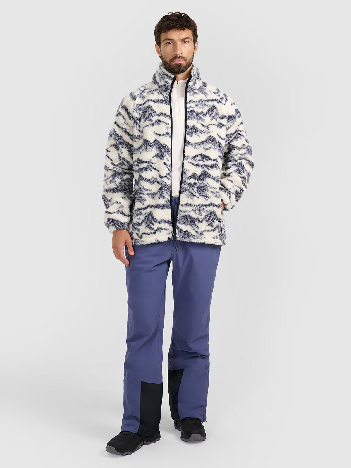 Polar sherpa oversize ze stójką uniseks