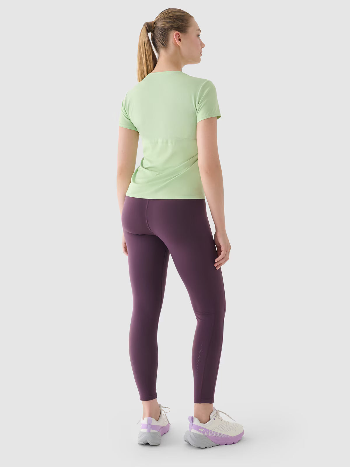 Legginsy do biegania z wysokim stanem damskie