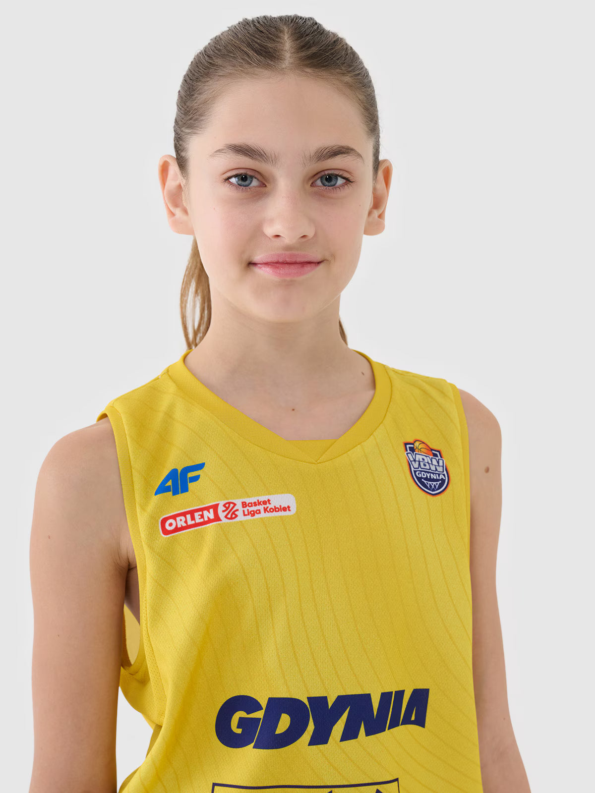 Koszulka meczowa replika wyjazdowa z sezonu 2024/25 dziecięca 4F x VBW Arka Gdynia