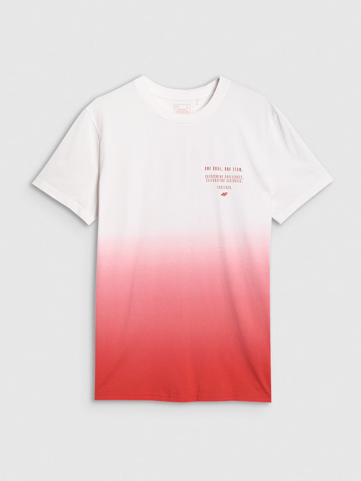 T-shirt regular z nadrukiem męski