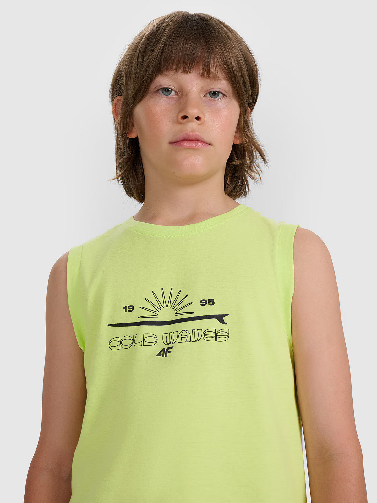 Tank top regular z nadrukiem chłopięcy