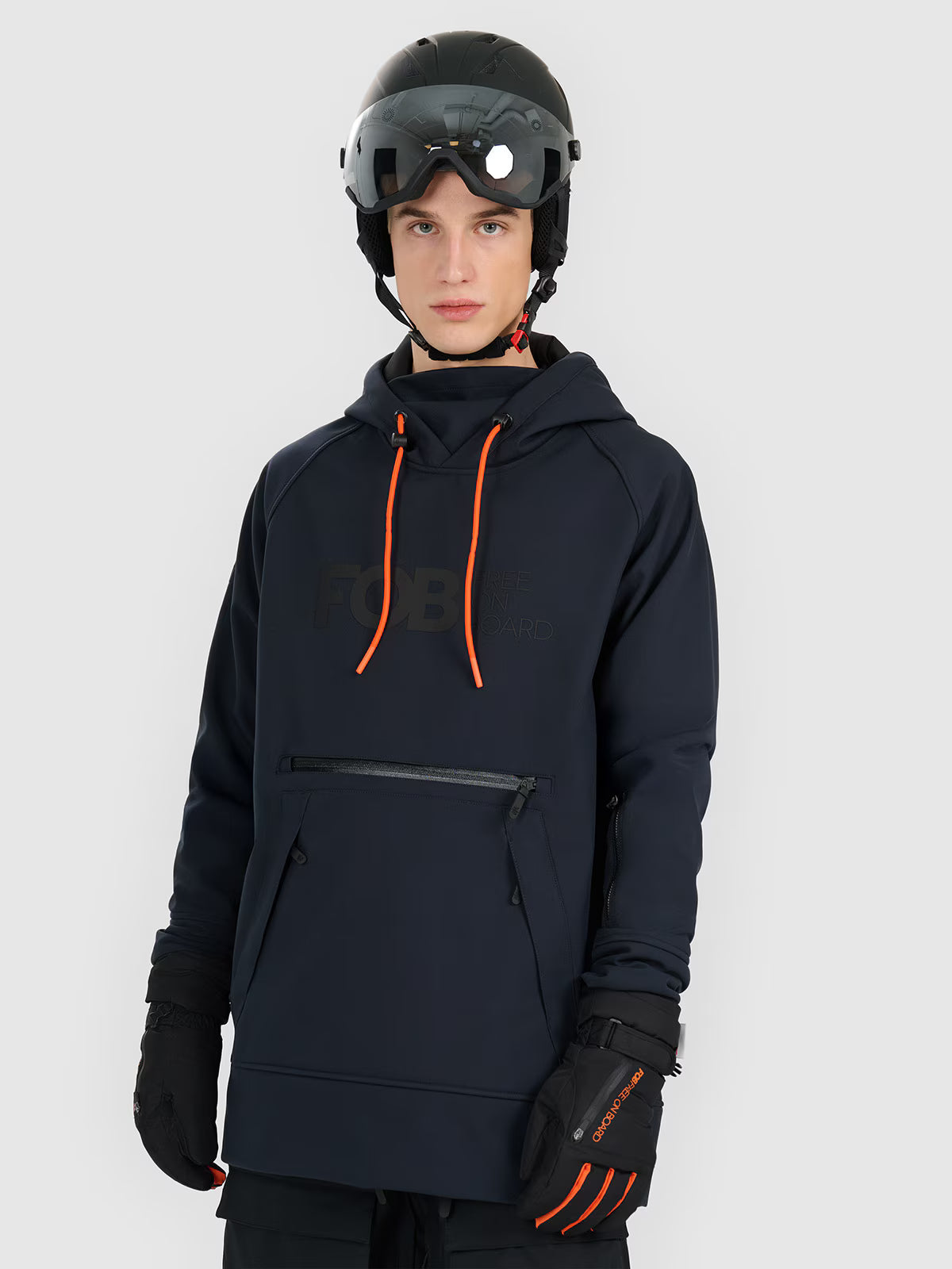 Kurtka snowboardowa softshell wiatroodporna membrana 5000 męska