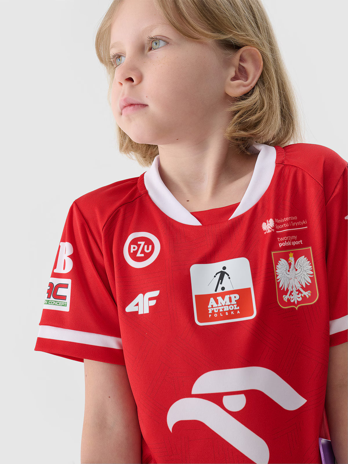 Koszulka replika wyjazdowa AMP Futbol dziecięca