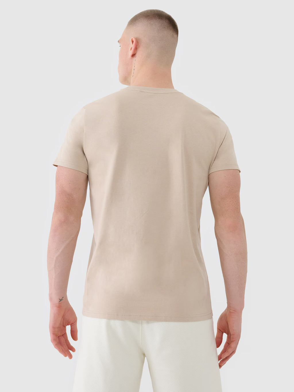 T-shirt regular z nadrukiem męski