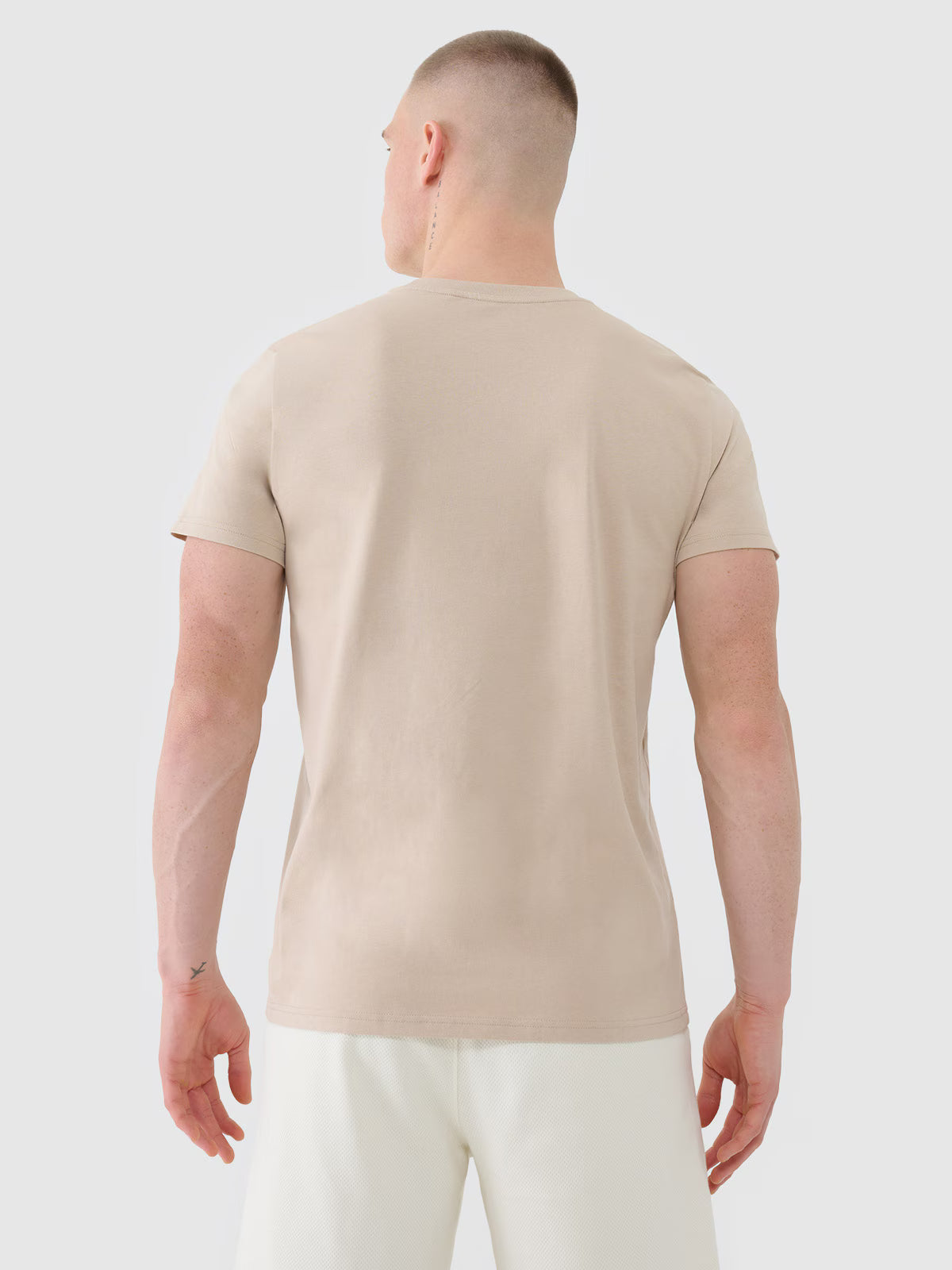 T-shirt regular z nadrukiem męski