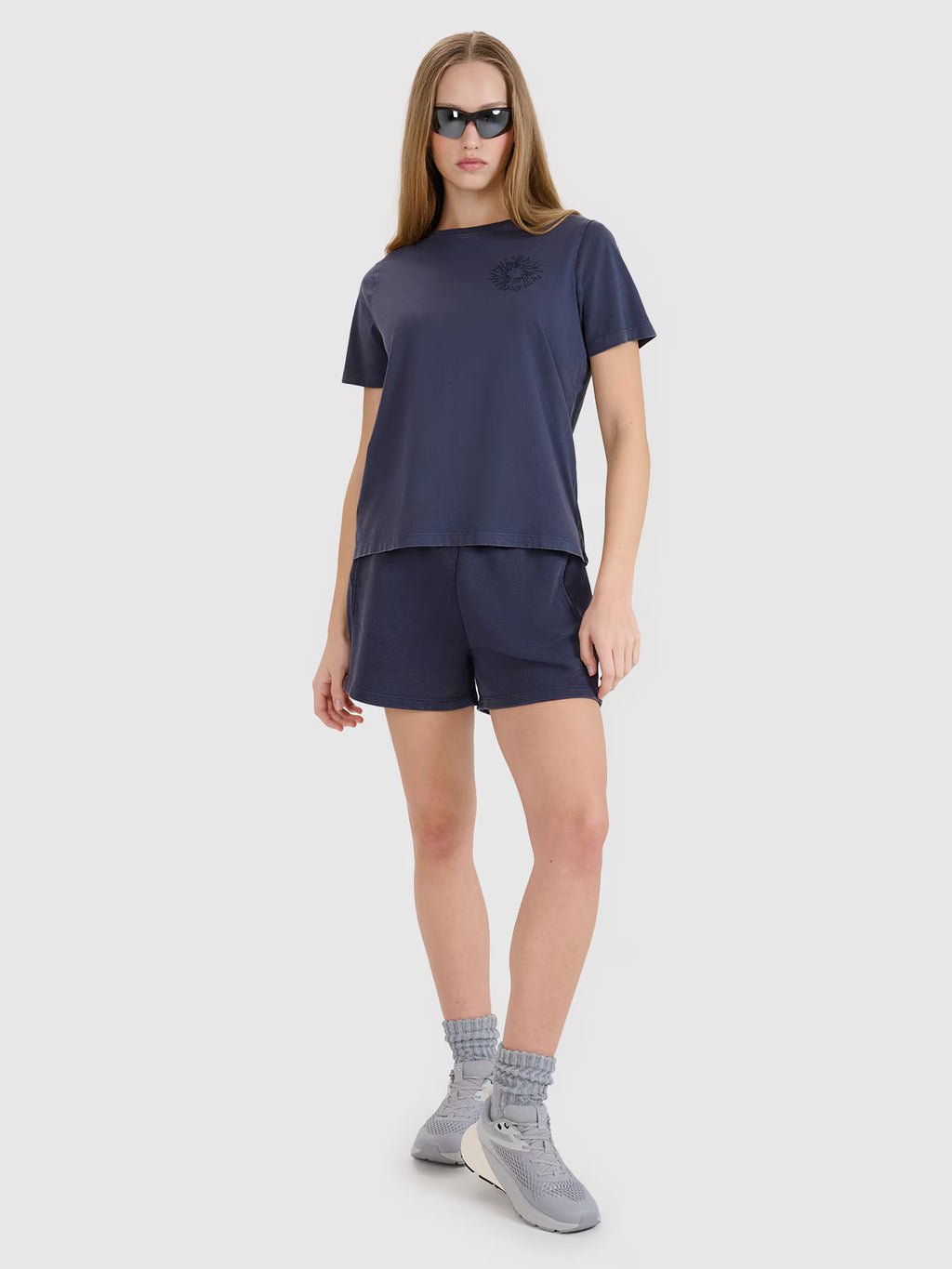 T-shirt regular z nadrukiem damski