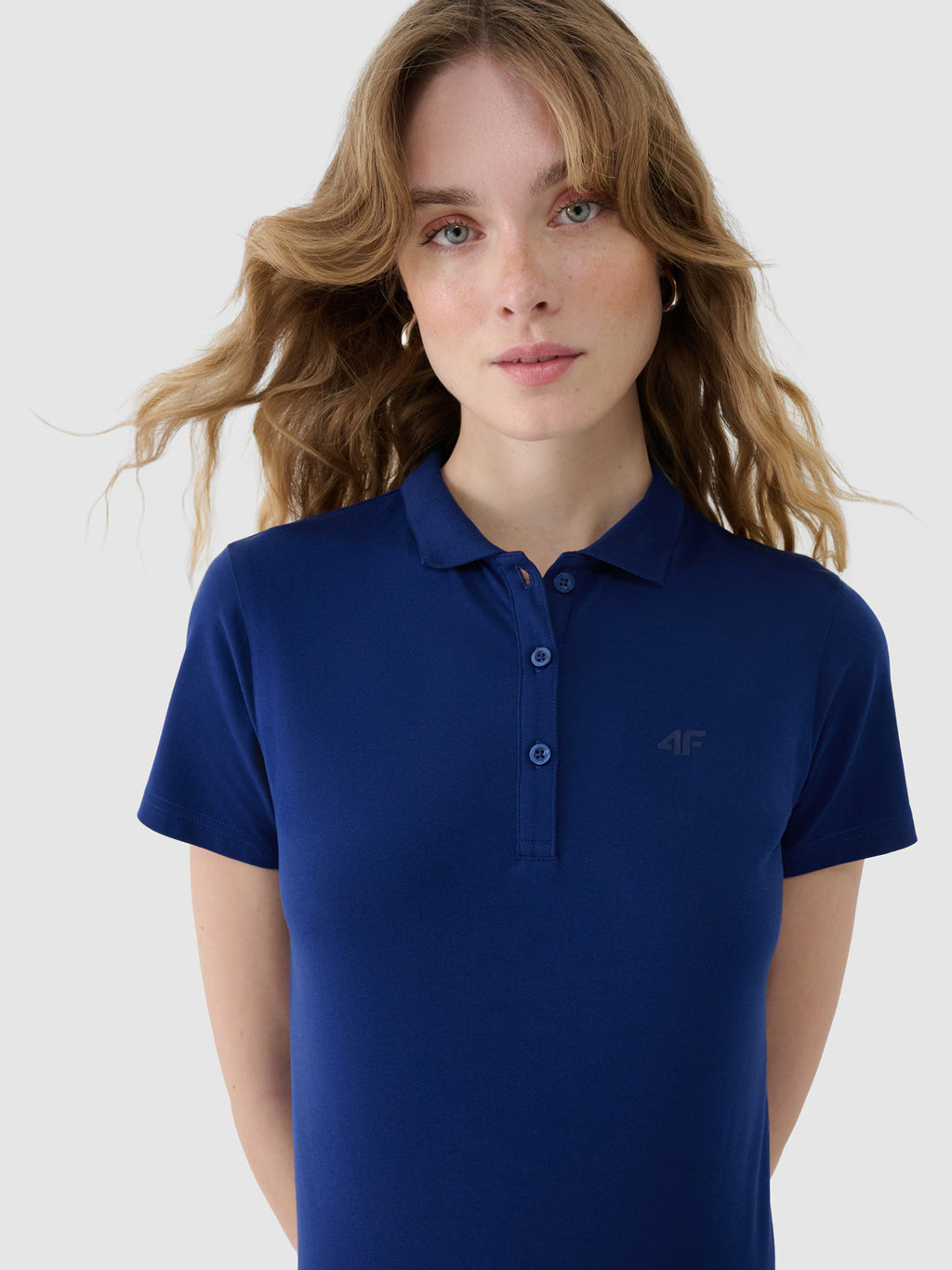Koszulka polo slim damska
