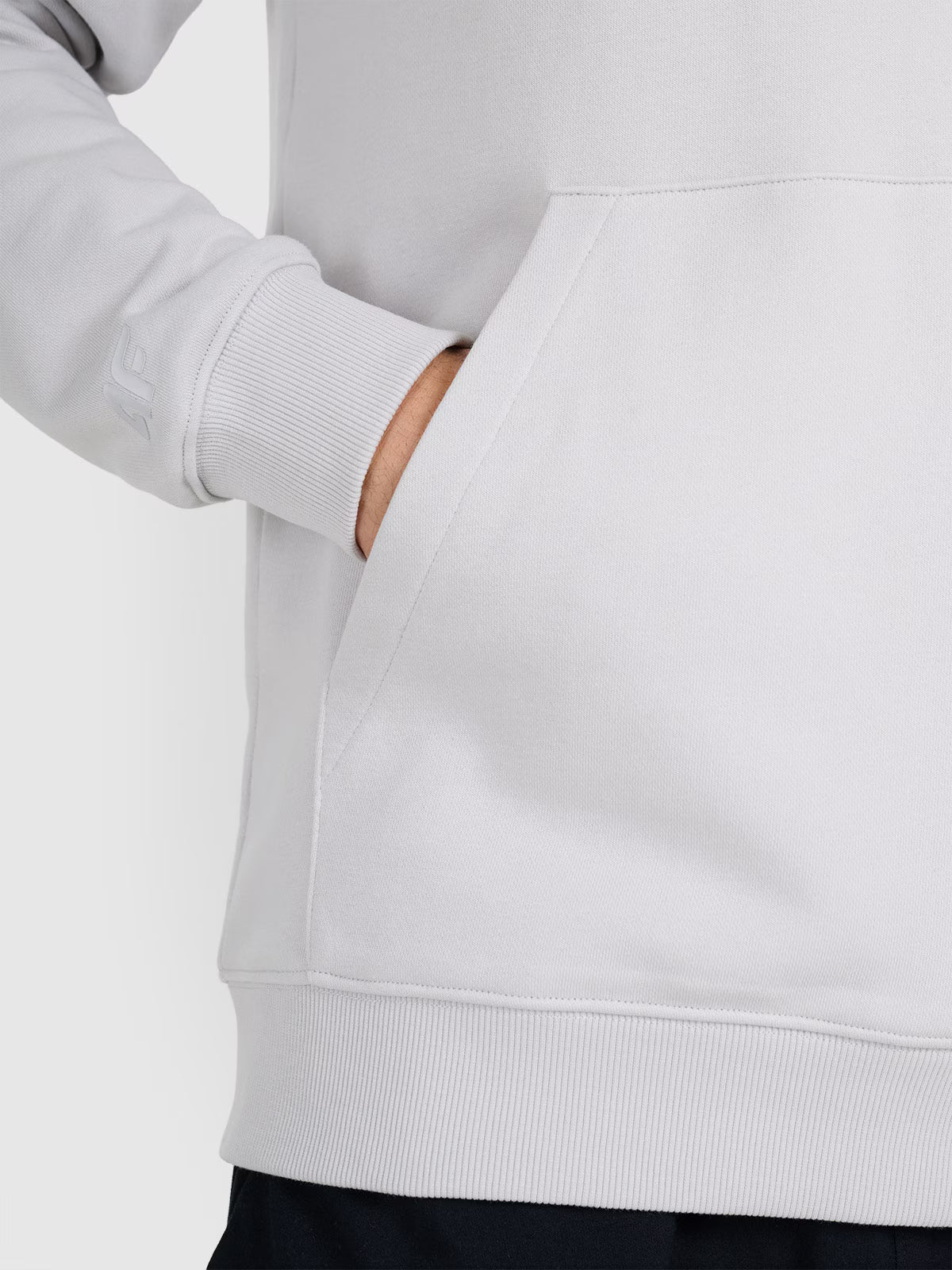 Bluza dresowa nierozpinana bez kaptura męska