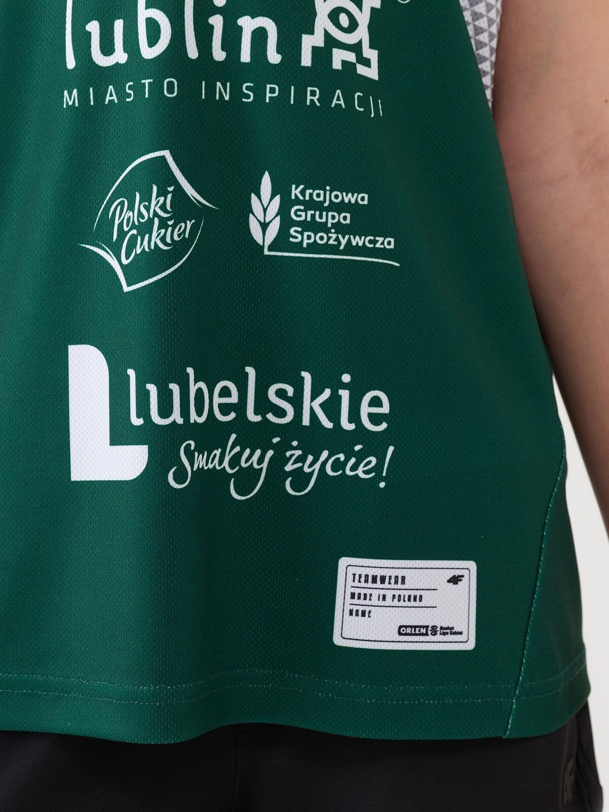 Koszulka meczowa replika domowa z sezonu 2024/25 dziecięca 4F x AZS UMCS Lublin