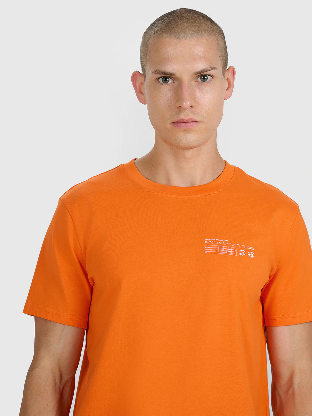 T-shirt regular z nadrukiem męski