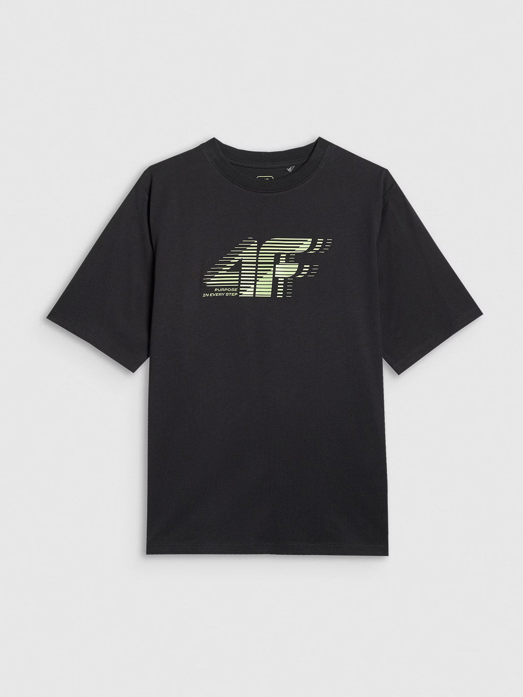 T-shirt oversize z nadrukiem chłopięcy