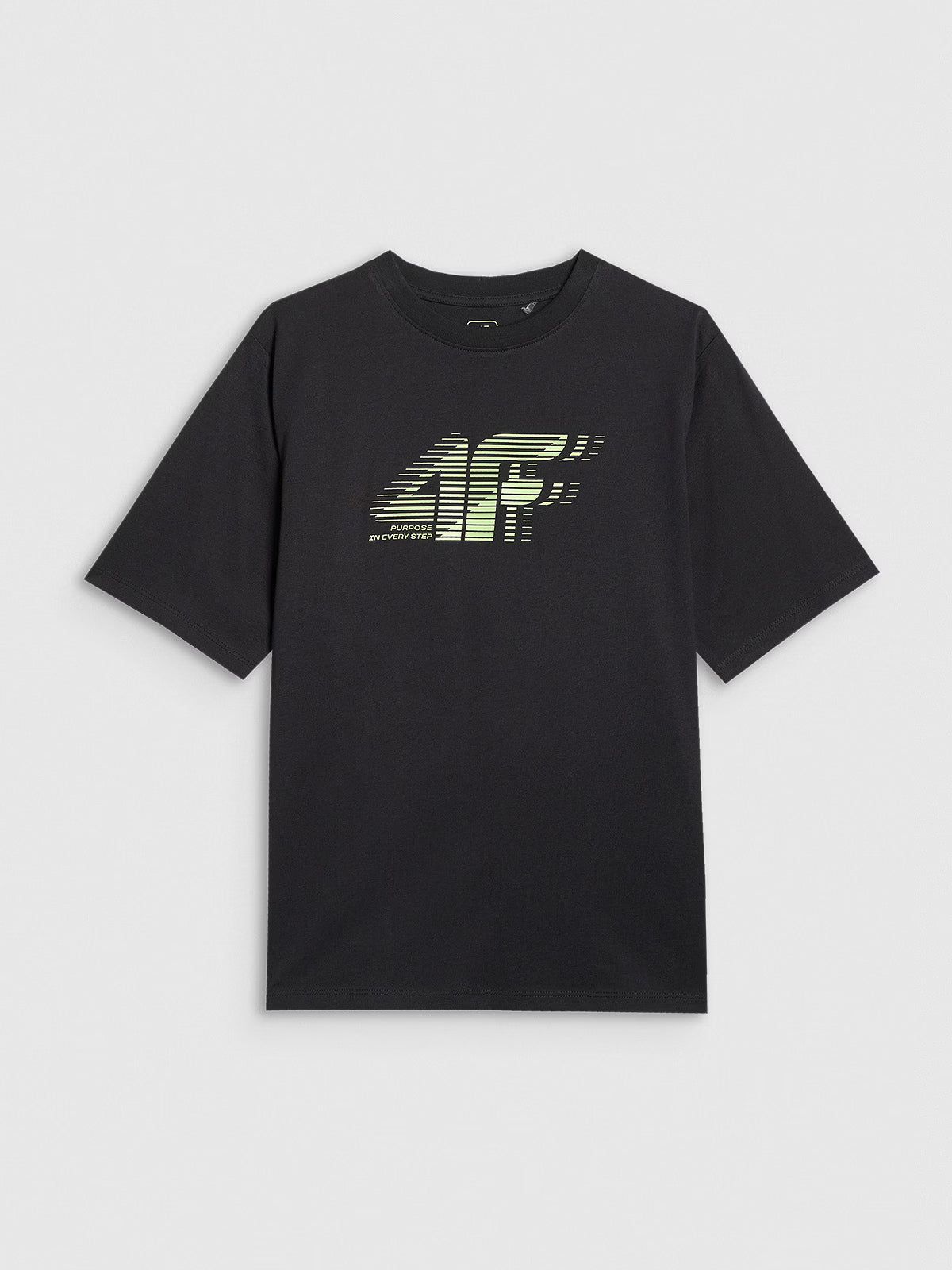 T-shirt oversize z nadrukiem chłopięcy