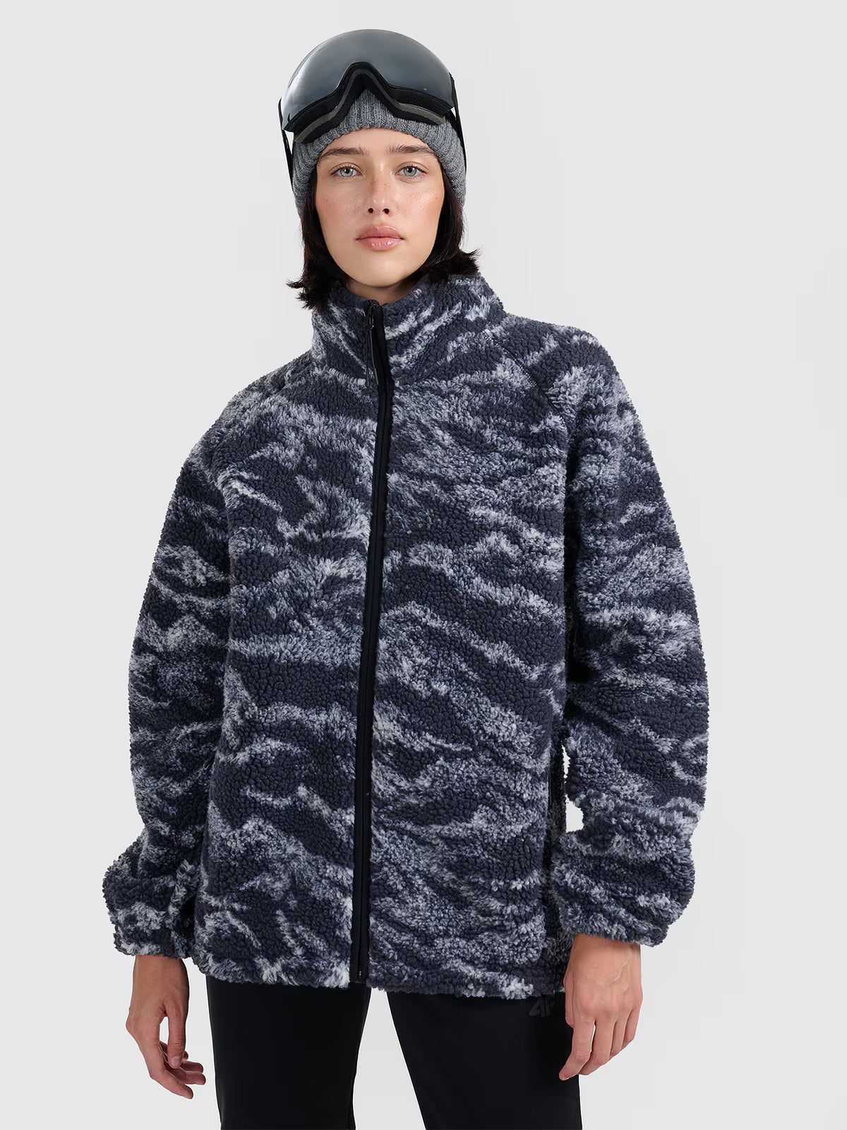Polar sherpa oversize ze stójką uniseks