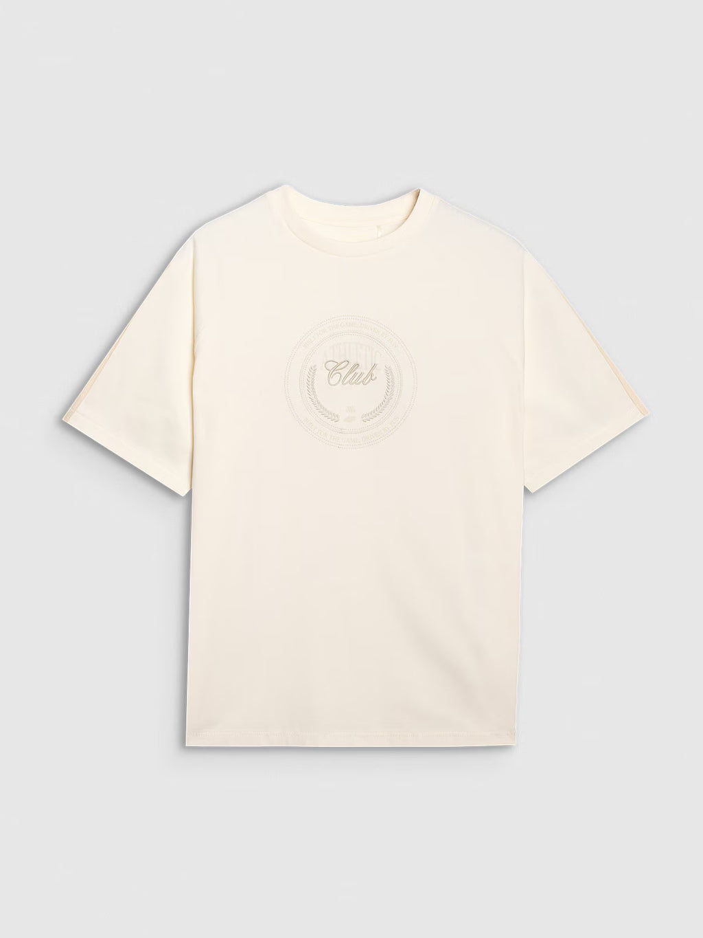 T-shirt oversize z nadrukiem damski