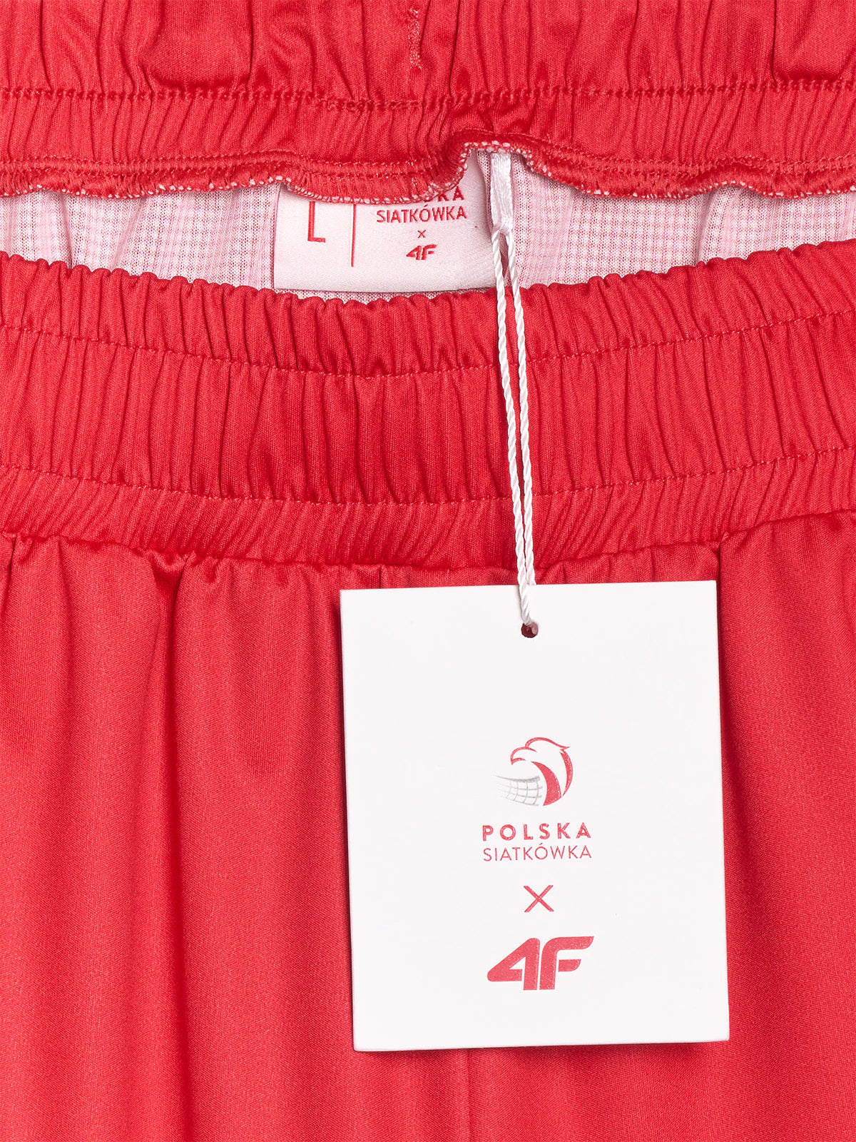 Spodenki meczowe replika męskie 4F x Polska Siatkówka