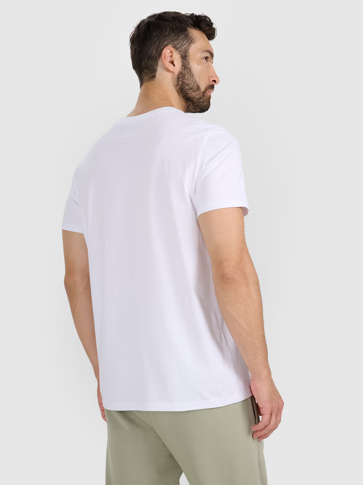 T-shirt regular z nadrukiem męski