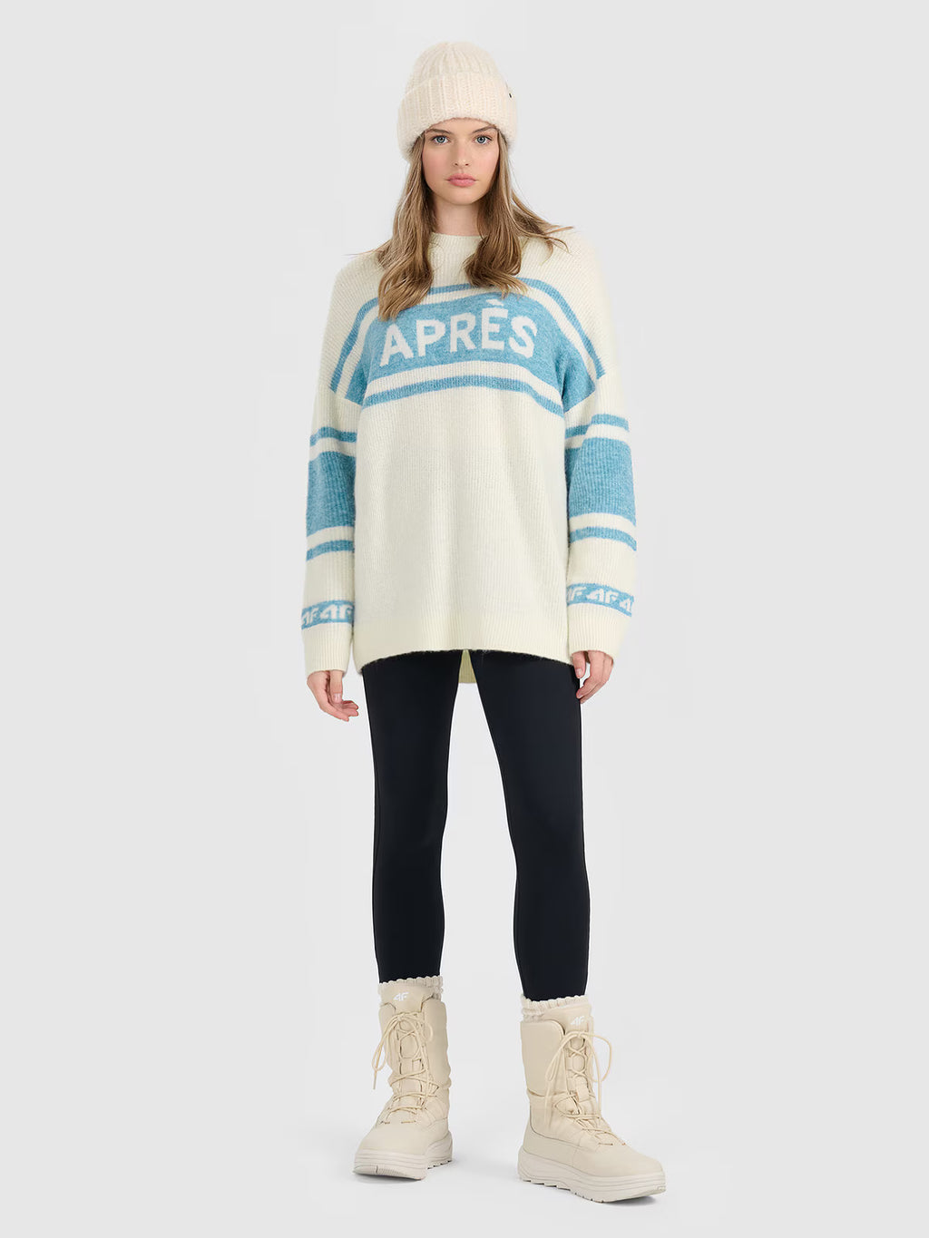 Sweter loose damski