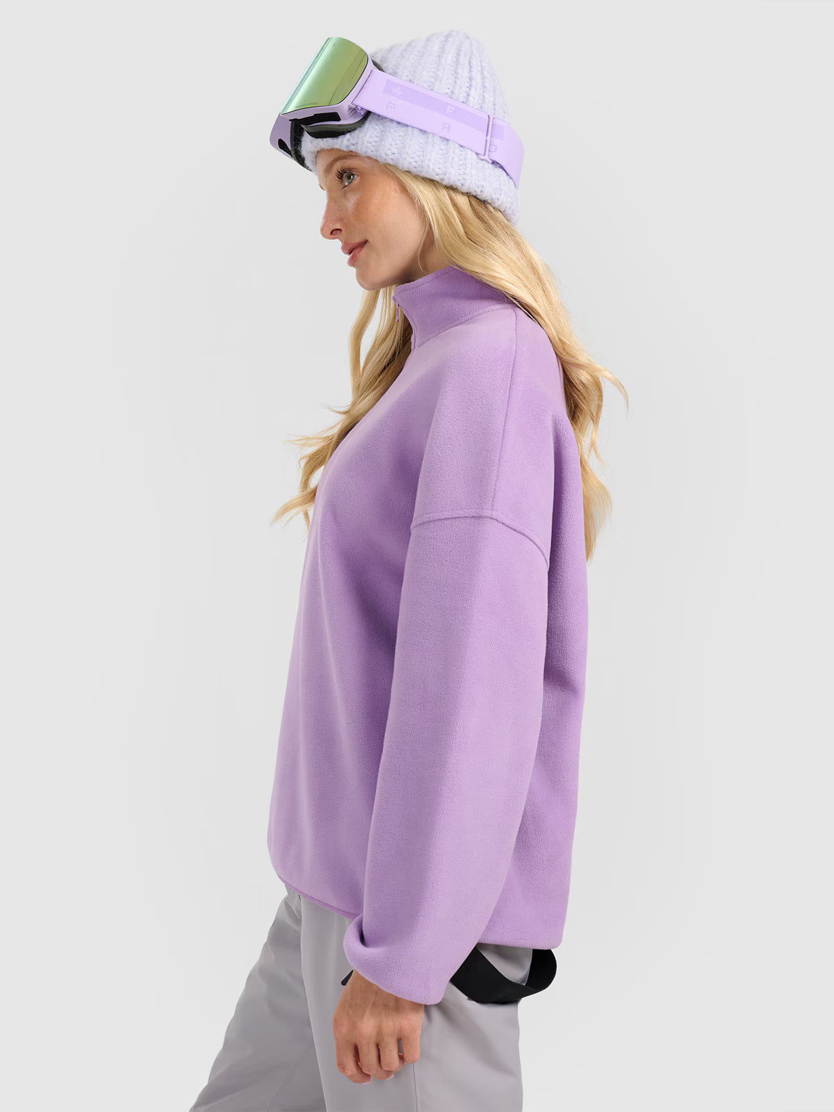 Polar ze stójką oversize damski