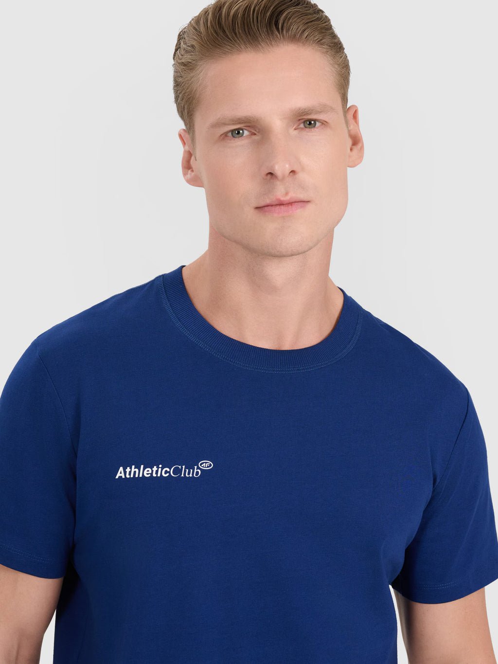 T-shirt regular z nadrukiem męski