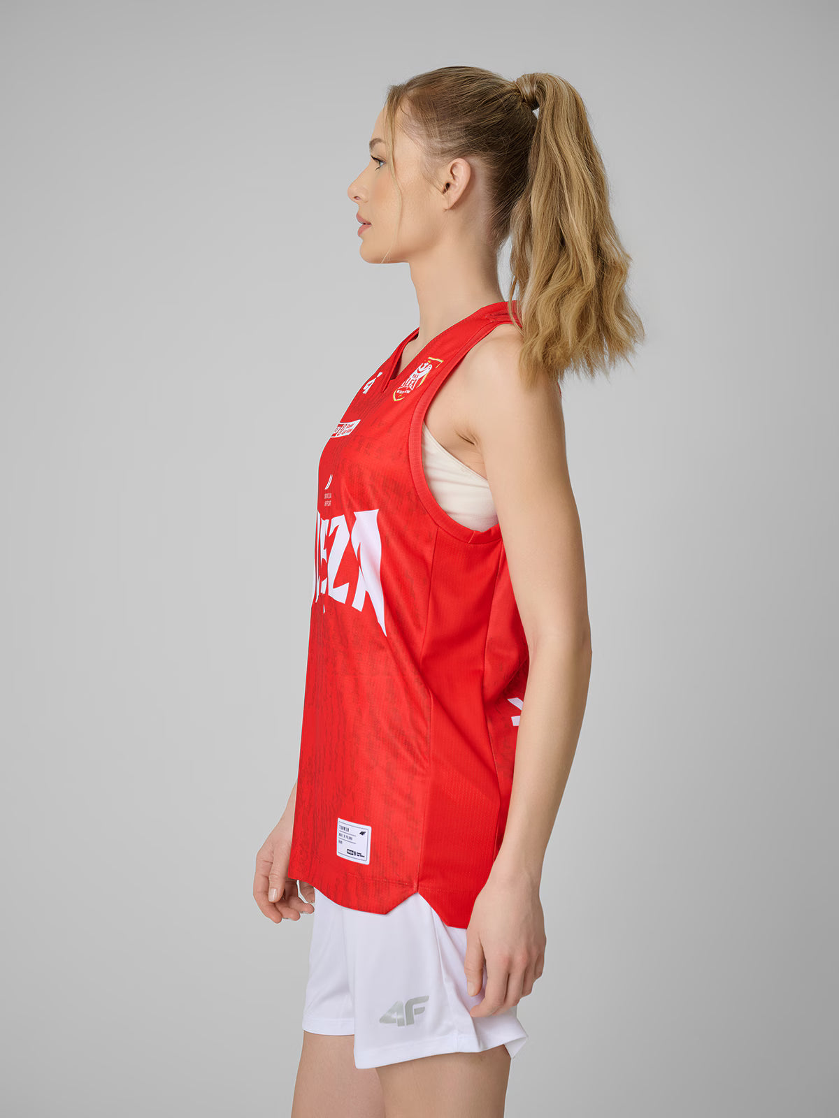 Koszulka meczowa replika wyjazdowa z sezonu 2025/26 damska 4F x Ślęza Wrocław